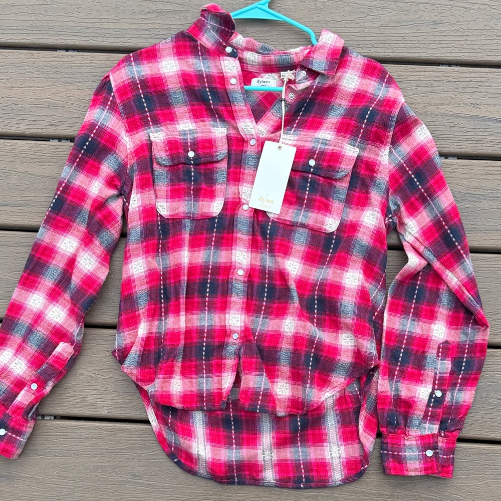Dylan Vibrant Plaid Button Down Shirt